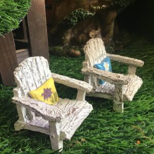 Alternative view of Fairy Chair with Flower Pillow