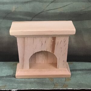Small Wood Fireplace