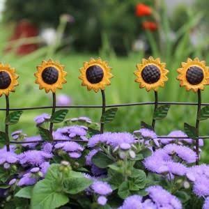 Sunflower Fence