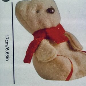 Alternative view of Christmas Teddy