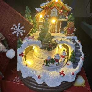 Gingerbread Train Village