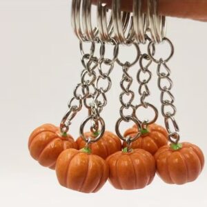 Pumpkin Keychain